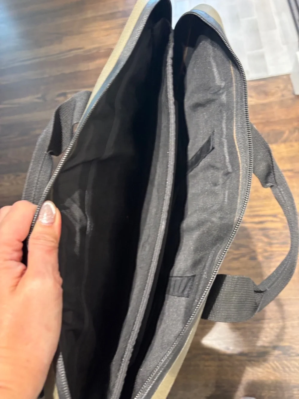 Hurley Men's Tactical Laptop Bag in Olive Green with Black Accents